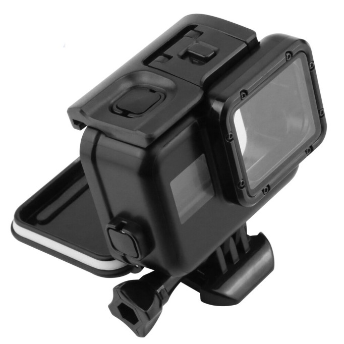 GoPro Hero 5 6 7 Uyumlu Siyah Housing GoPro Hero 5 6 7 Uyumlu Siyah Housing