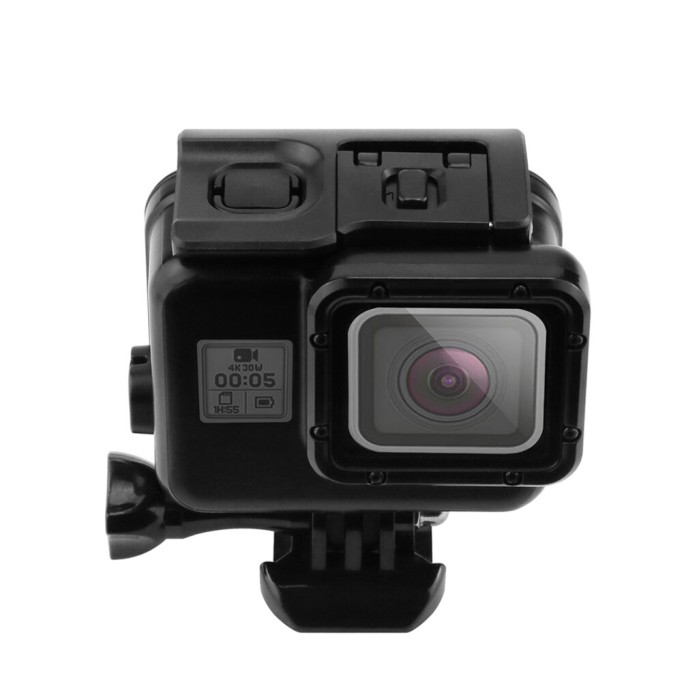 GoPro Hero 5 6 7 Uyumlu Siyah Housing GoPro Hero 5 6 7 Uyumlu Siyah Housing