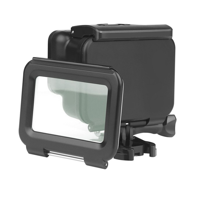 GoPro Hero 5 6 7 Uyumlu Siyah Housing GoPro Hero 5 6 7 Uyumlu Siyah Housing