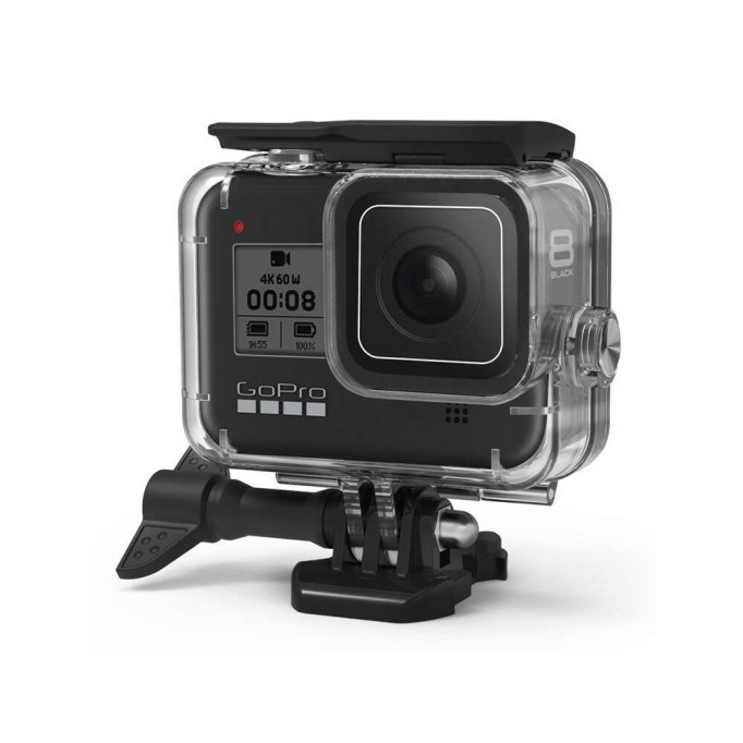 GoPro Hero 8 Uyumlu Housing Su Geçirmez Kılıf GoPro Hero 8 Uyumlu Housing Su Geçirmez Kılıf