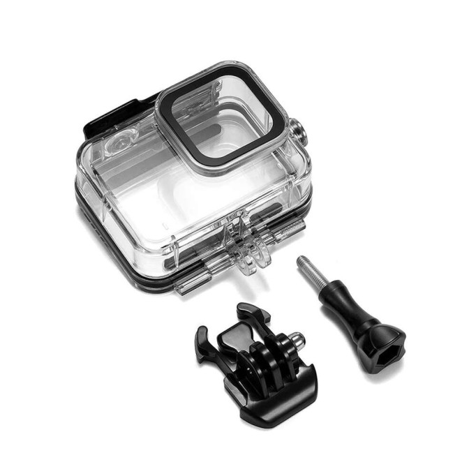 GoPro Hero 8 Uyumlu Housing Su Geçirmez Kılıf GoPro Hero 8 Uyumlu Housing Su Geçirmez Kılıf