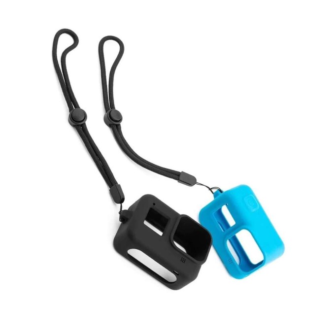 GoPro Hero 8 Uyumlu Koruyucu Silikon Kılıf Mavi