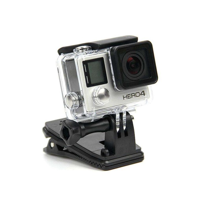 GoPro Uyumlu 360 Derece Dönebilen j hook Klips Kelepçe