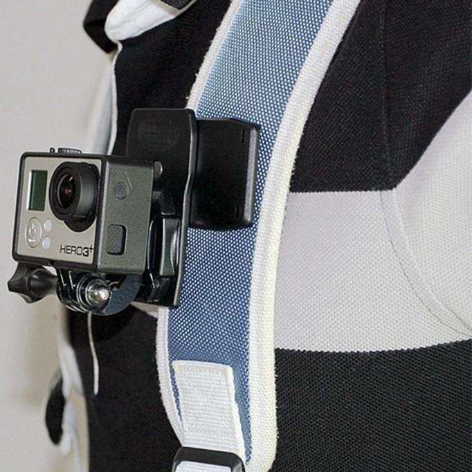 GoPro Uyumlu 360 Derece Dönebilen Klips Kelepçe