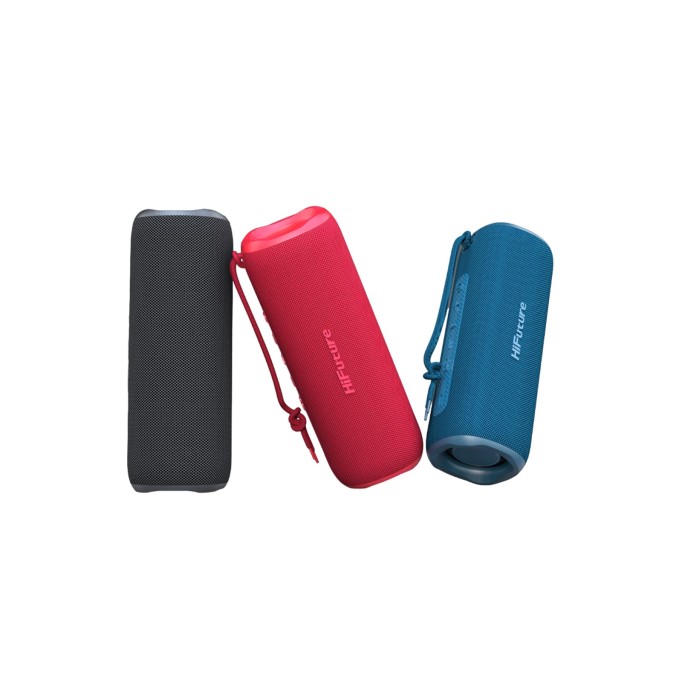 HiFuture Alpha Bluetooth 5.3 IPX7 Su Geçirmez15W Taşınabilir Kablosuz Hoparlör Siyah