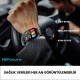 HiFuture APEX Akıllı Saat 2.04 İnç AMOLED Ekran Bluetooth 5.3 Arama Özellikli Spor Takipli Siyah