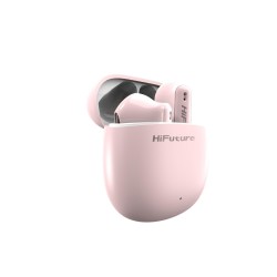 Pembe HiFuture ColorBuds 2 Bluetooth 5.2 TWS Kablosuz Kulakiçi Kulaklık Pembe