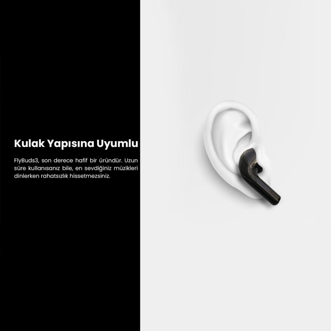 HiFuture FlyBuds 3 Bluetooth 5.3 TWS Kablosuz ENC Kulakiçi Kulaklık Beyaz