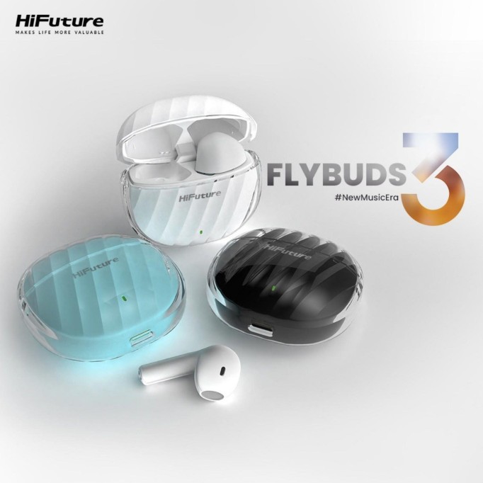 HiFuture FlyBuds 3 Bluetooth 5.3 TWS Kablosuz ENC Kulakiçi Kulaklık Siyah