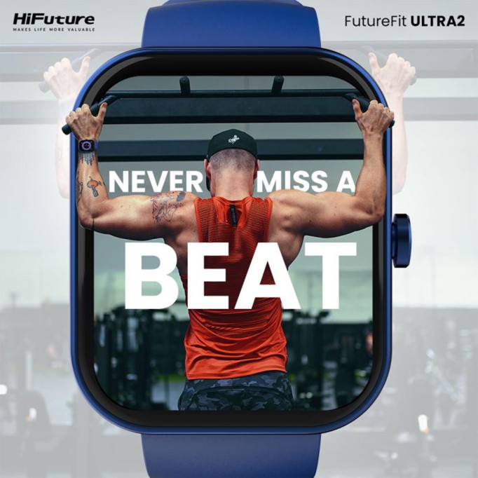 HiFuture FutureFit Ultra 2 Sesli Görüşme Özellikli 47mm Akıllı Saat Mavi