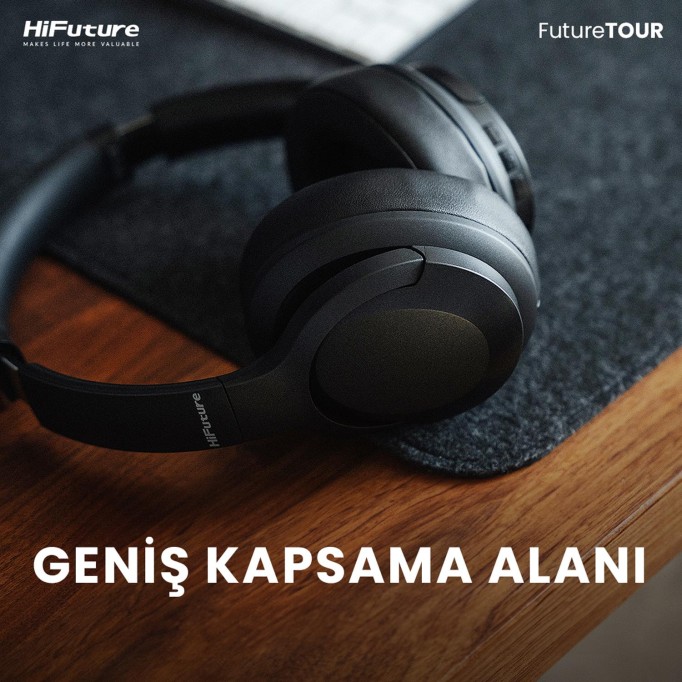 HiFuture FutureTour Bluetooth 5.2 ANC Kablosuz Kulaküstü Kulaklık