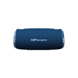 Mavi HiFuture Gravity RGB BT 5.3 45W IPX7 Taşınabilir Stereo Bluetooth Hoparlör Mavi