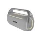 HiFuture MusicBox 100 Kablosuz Karaoke Hoparlör 70W Çift Mikrofon Bluetooth 5.0 Gümüş