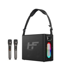 HiFuture MusicBox 2 Mikrofonlu TWS Karaoke Kablosuz 100W Hoparlör RGB Aydınlatmalı Siyah HiFuture MusicBox 2 Mikrofonlu TWS Karaoke Kablosuz 100W Hoparlör RGB Aydınlatmalı Siyah