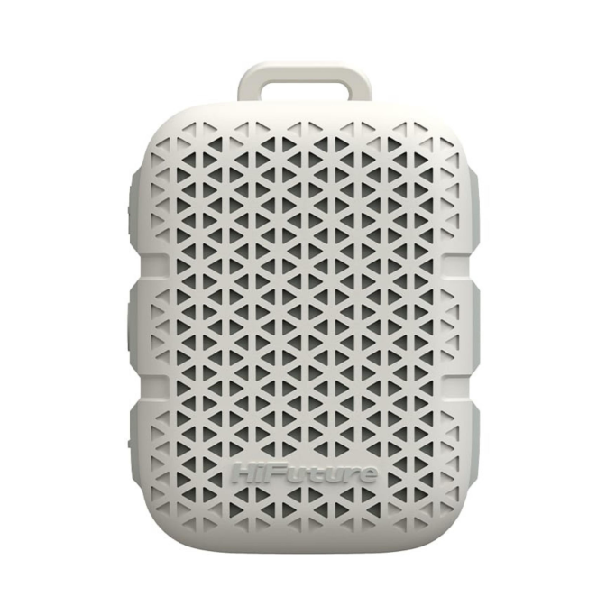 HiFuture Pocket S Su Geçirmez Kablosuz Hoparlör 5W TWS IPX7 Taşınabilir Bluetooth Hoparlör Bej