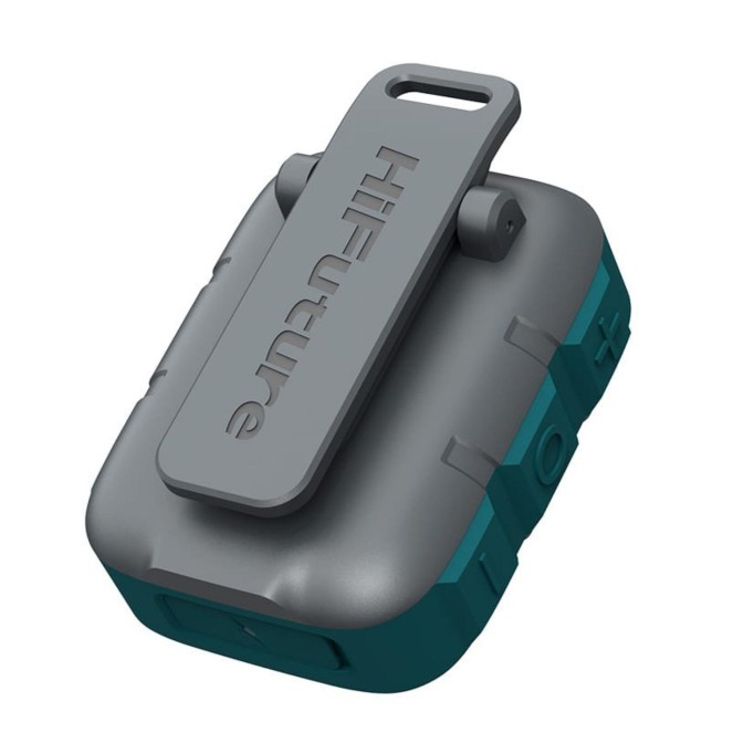 HiFuture Pocket S Su Geçirmez Kablosuz Hoparlör 5W TWS IPX7 Taşınabilir Bluetooth Hoparlör Gri