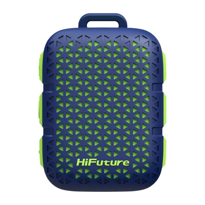 HiFuture Pocket S Su Geçirmez Kablosuz Hoparlör 5W TWS IPX7 Taşınabilir Bluetooth Hoparlör Mavi