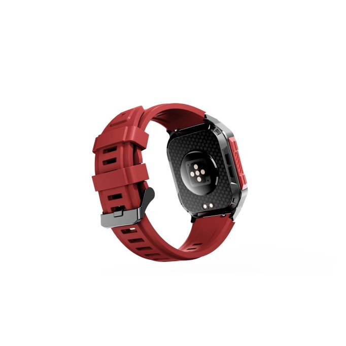 HiFuture Ultra3 Akıllı Saat 2.01 İnç TFT Ekran Sağlık ve Spor Takipli Bluetooth Arama Kırmızı