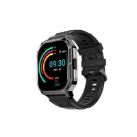 HiFuture Ultra3 Akıllı Saat 2.01 İnç TFT Ekran Sağlık ve Spor Takipli Bluetooth Arama Siyah