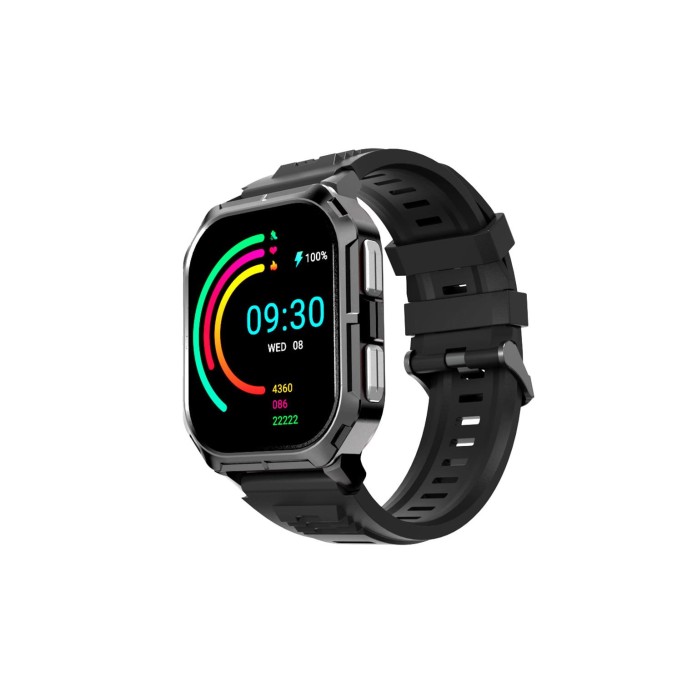 HiFuture Ultra3 Akıllı Saat 2.01 İnç TFT Ekran Sağlık ve Spor Takipli Bluetooth Arama Siyah