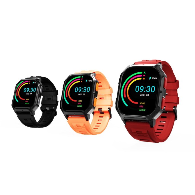 HiFuture Ultra3 Akıllı Saat 2.01 İnç TFT Ekran Sağlık ve Spor Takipli Bluetooth Arama Siyah