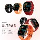 HiFuture Ultra3 Akıllı Saat 2.01 İnç TFT Ekran Sağlık ve Spor Takipli Bluetooth Arama Siyah