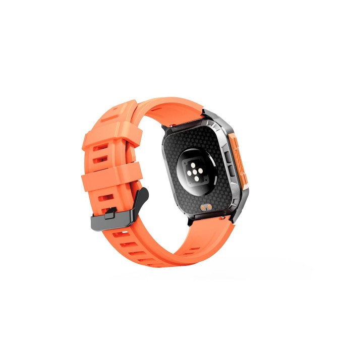 HiFuture Ultra3 Akıllı Saat 2.01 İnç TFT Ekran Sağlık ve Spor Takipli Bluetooth Arama Turuncu