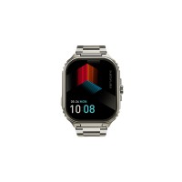 HiFuture Ultra3 PRO Bluetooth 5.3 AMOLED Ekran IP68 Su Geçirmez Sağlık ve Spor Takibi Akıllı Saat Gümüş