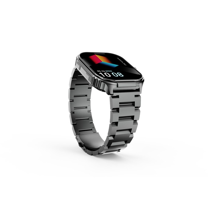 HiFuture Ultra3 PRO Bluetooth 5.3 AMOLED Ekran IP68 Su Geçirmez Sağlık ve Spor Takibi Akıllı Saat Siyah
