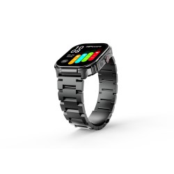 HiFuture Ultra3 PRO Bluetooth 5.3 AMOLED Ekran IP68 Su Geçirmez Sağlık ve Spor Takibi Akıllı Saat Siyah