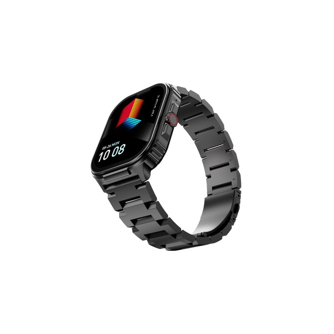 HiFuture Ultra3 PRO Bluetooth 5.3 AMOLED Ekran IP68 Su Geçirmez Sağlık ve Spor Takibi Akıllı Saat Siyah