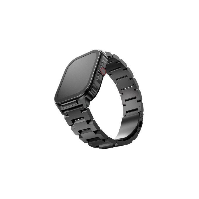 HiFuture Ultra3 PRO Bluetooth 5.3 AMOLED Ekran IP68 Su Geçirmez Sağlık ve Spor Takibi Akıllı Saat Siyah