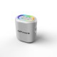 HiFuture Vocalist 100 Kablosuz Bluetooth 25W RGB Mikrofonlu TWS Taşınabilir Karaoke Sistemi Hoparlör Gümüş