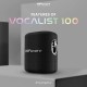 HiFuture Vocalist 100 Kablosuz Bluetooth 25W RGB Mikrofonlu TWS Taşınabilir Karaoke Sistemi Hoparlör Gümüş