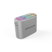 HiFuture Vocalist 200 Bluetooth 100W RGB Aydınlatmalı Taşınabilir Karaoke Sistemi Hoparlör Mikrofonlu Kablosuz Gümüş