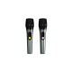 HiFuture Vocalist 200 Bluetooth 100W RGB Aydınlatmalı Taşınabilir Karaoke Sistemi Hoparlör Mikrofonlu Kablosuz Gümüş