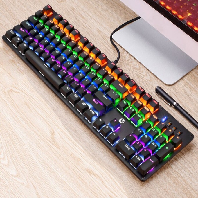 HP GK100 RGB Işıklı Mekanik Gaming Klavye