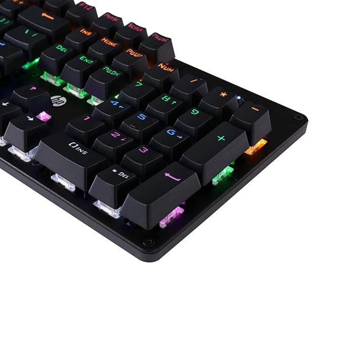 HP GK100 RGB Işıklı Mekanik Gaming Klavye HP GK100 RGB Işıklı Mekanik Gaming Klavye