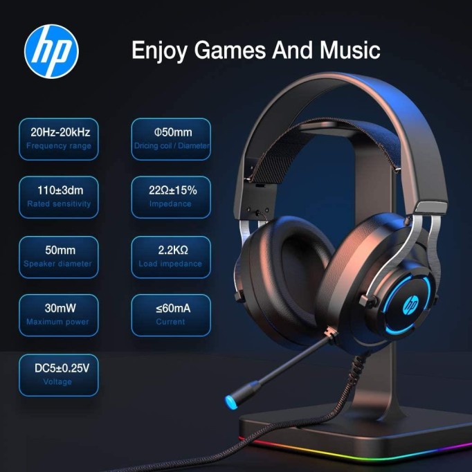 HP H360 G 7.1 Gaming Oyuncu Kulaküstü Kulaklık