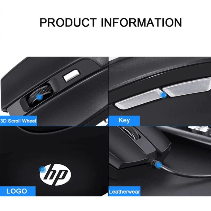 HP M150 Kablolu Gaming Oyuncu Mouse