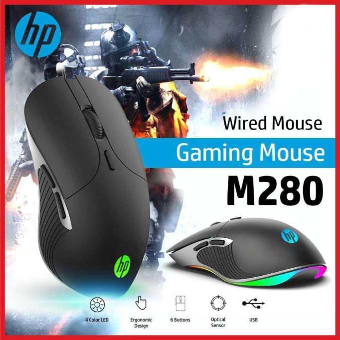 HP M280 RGB Işıklı Gaming Oyuncu Mouse HP M280 RGB Işıklı Gaming Oyuncu Mouse