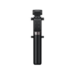 Siyah Huawei CF15 Pro Travel Tripod Kablosuz Bluetooth Selfie Çubuğu Siyah