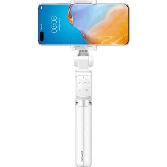 Huawei CF15 Pro Travel Tripod Kablosuz Bluetooth Selfie Çubuğu Beyaz