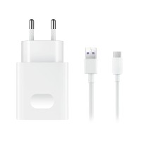 Huawei SuperCharge 22.5W Hızlı Şarj Aleti ve Type-C Kablo