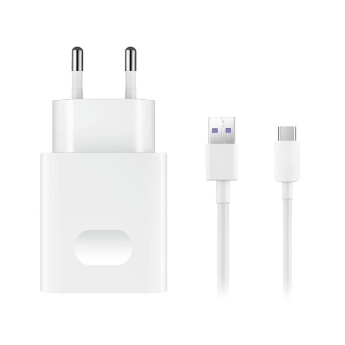 Huawei SuperCharge 22.5W Hızlı Şarj Aleti ve Type-C Kablo
