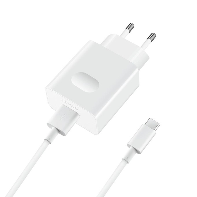 Huawei SuperCharge 22.5W Hızlı Şarj Aleti ve Type-C Kablo