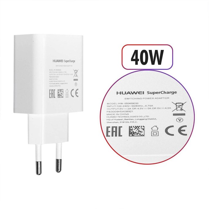 Huawei SuperCharge 40W Hızlı Şarj Adaptörü