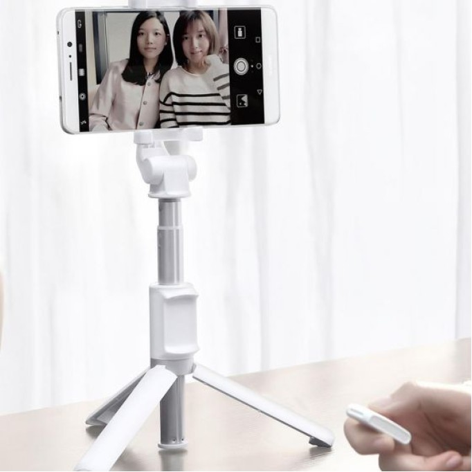 Huawei Travel Tripod Kablosuz Bluetooth Selfie Çubuğu Beyaz