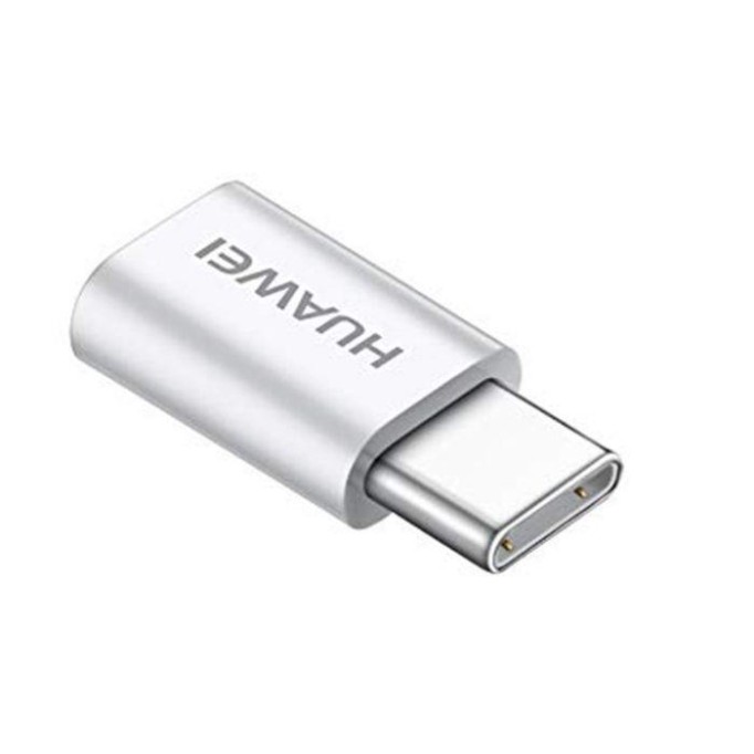 Huawei Type-C Micro USB Dönüştürücü Adaptör Beyaz