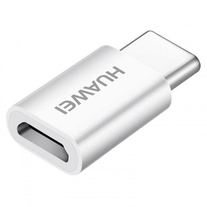 Huawei Type-C Micro USB Dönüştürücü Adaptör Beyaz